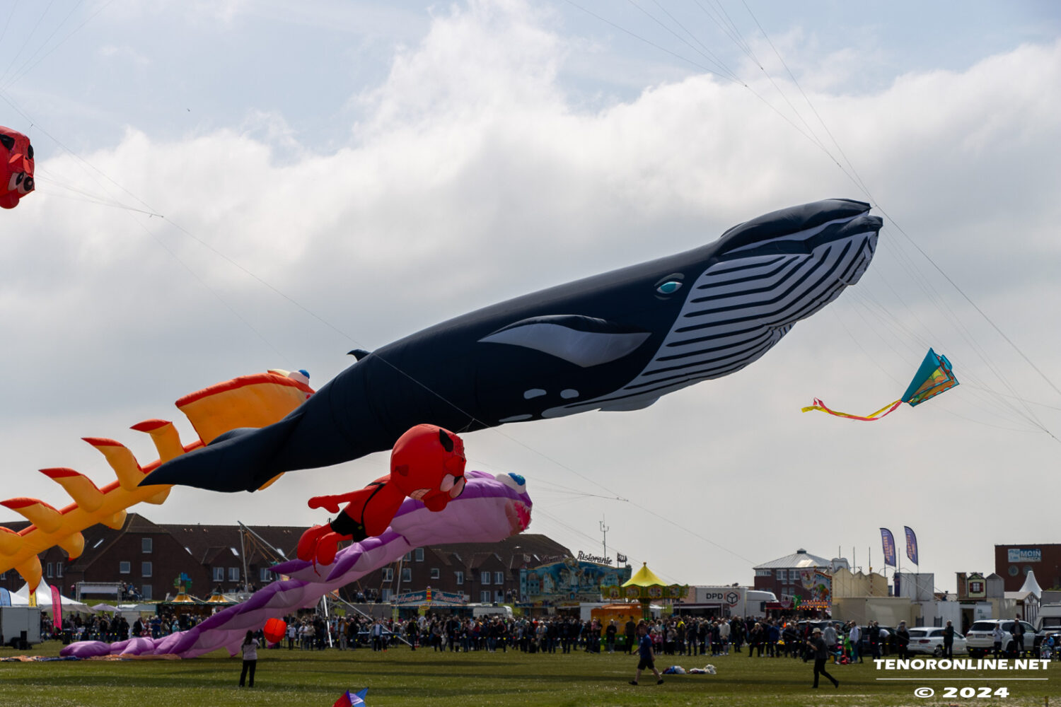 Norddeich – Impressionen Drachenfest Himmelfahrt 9.5.2024