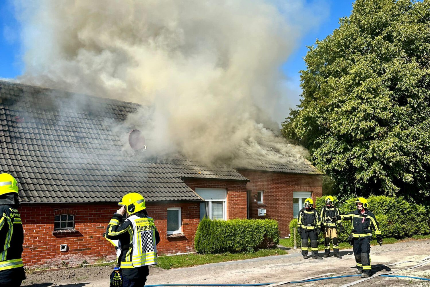 Osteel – Wohnhausbrand am 6.8.2024