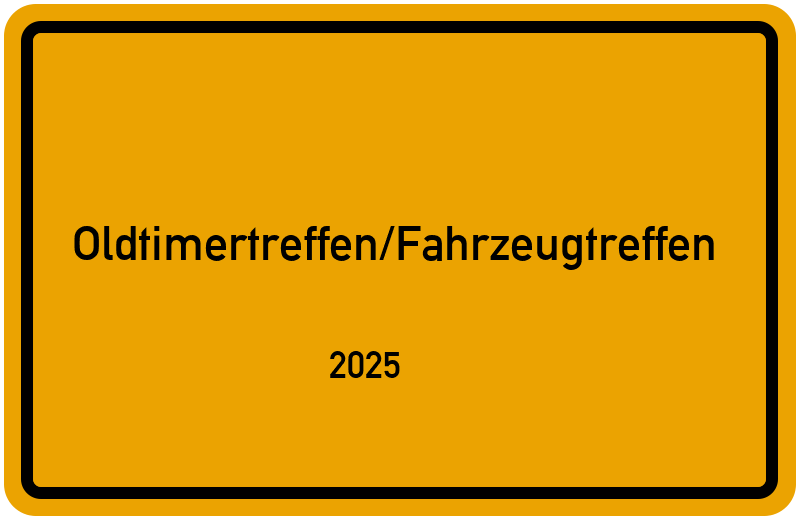 Oldtimertreffen Ostfriesland und Umgebung 2025